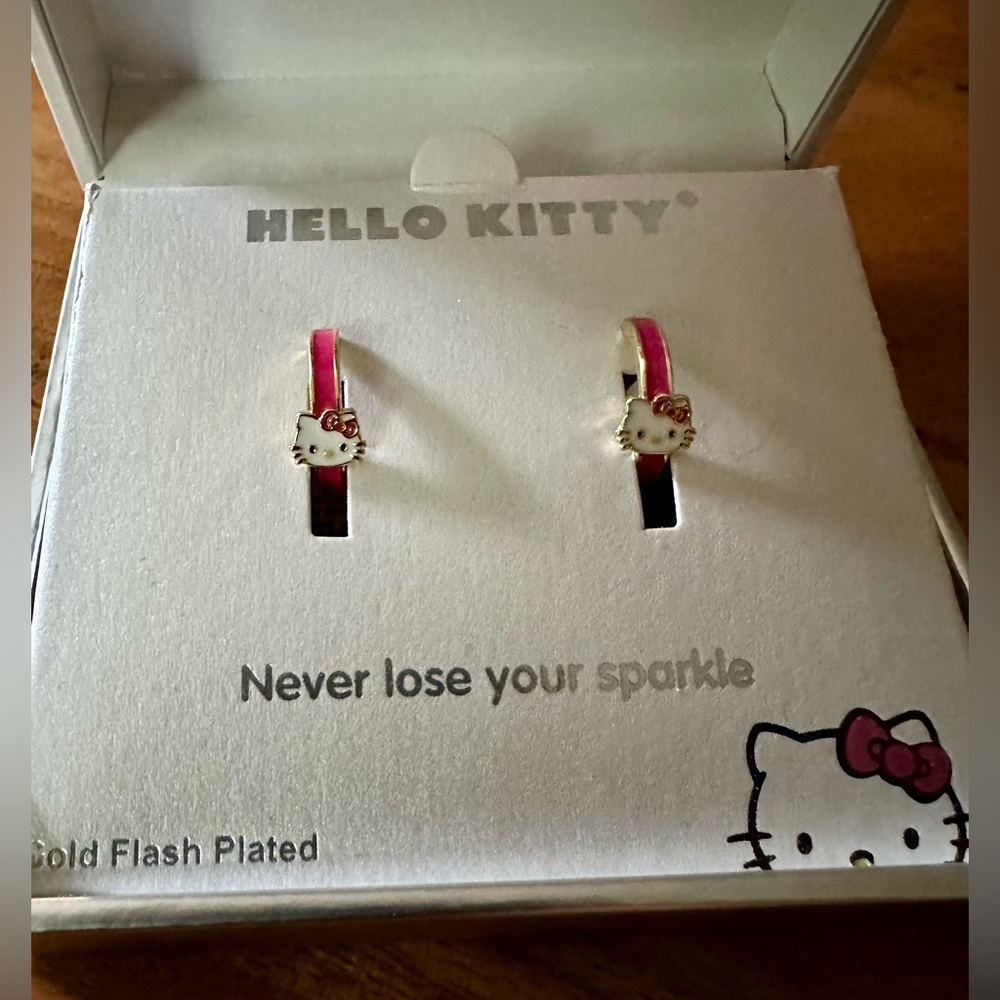 Hello Kitty Earrings NIB